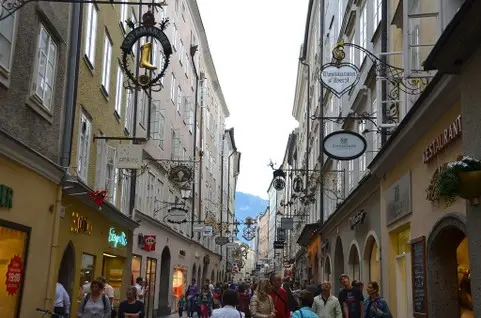 GETREIDEGASSE a salisburgo