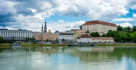 panorama di linz austria