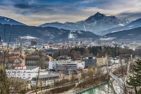 panorama di innsbruck