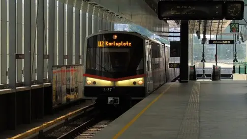 stazione metropolitana di vienna