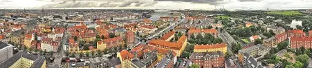 Panorama di Copenhagen