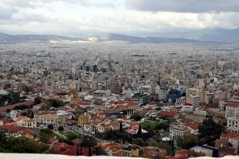 panorama di atene