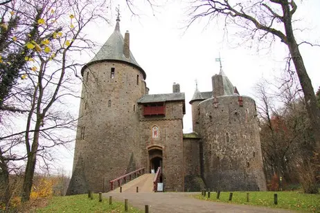 Castell Coch a cardiff, galles