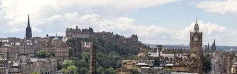 panorama di edinburgo