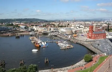 panorama di cardiff