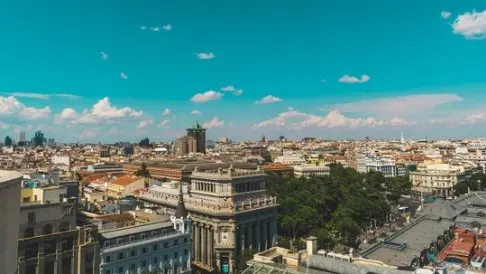 vista di madrid