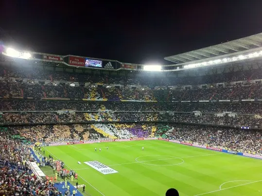 stadio santiago bernabeu a madrid