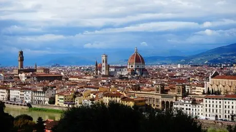 vista di firenze da piazzale michelangelo