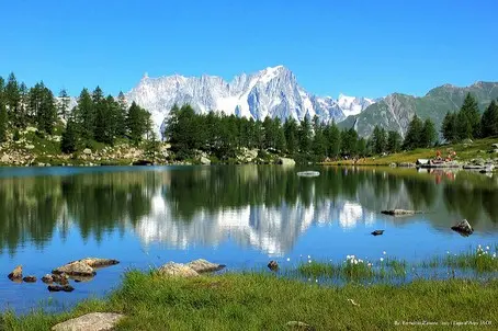 lago d'arpy a morgex